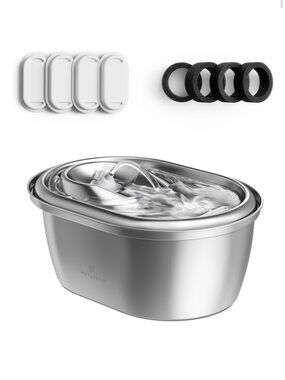 Petlibro Stainless Steel Dog & Cat Fountain, 101-oz